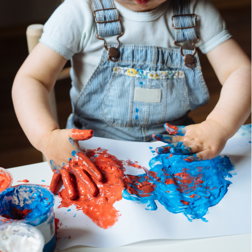 Textured Finger Painting: Sensory Exploration for ABA Therapy ...
