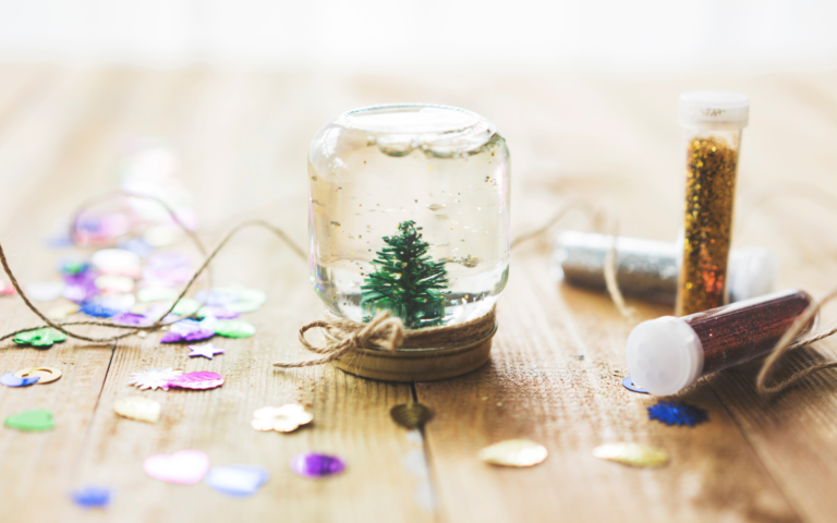 sensory snow globes