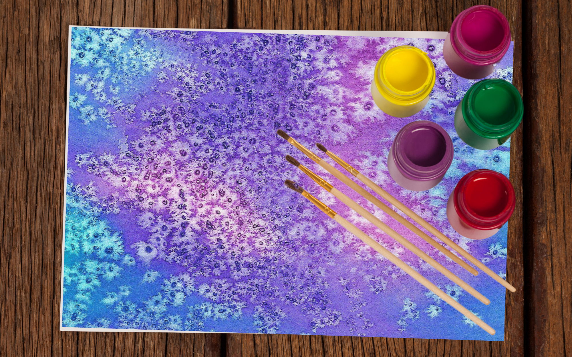 Watercolor Salt Art: A Sensory Craft for Kids with Autism