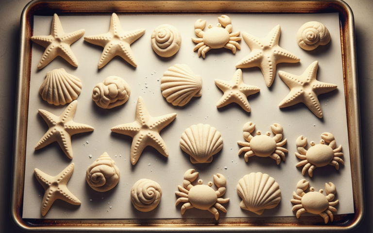 Salt Dough Seashells for Autism Behavior Support
