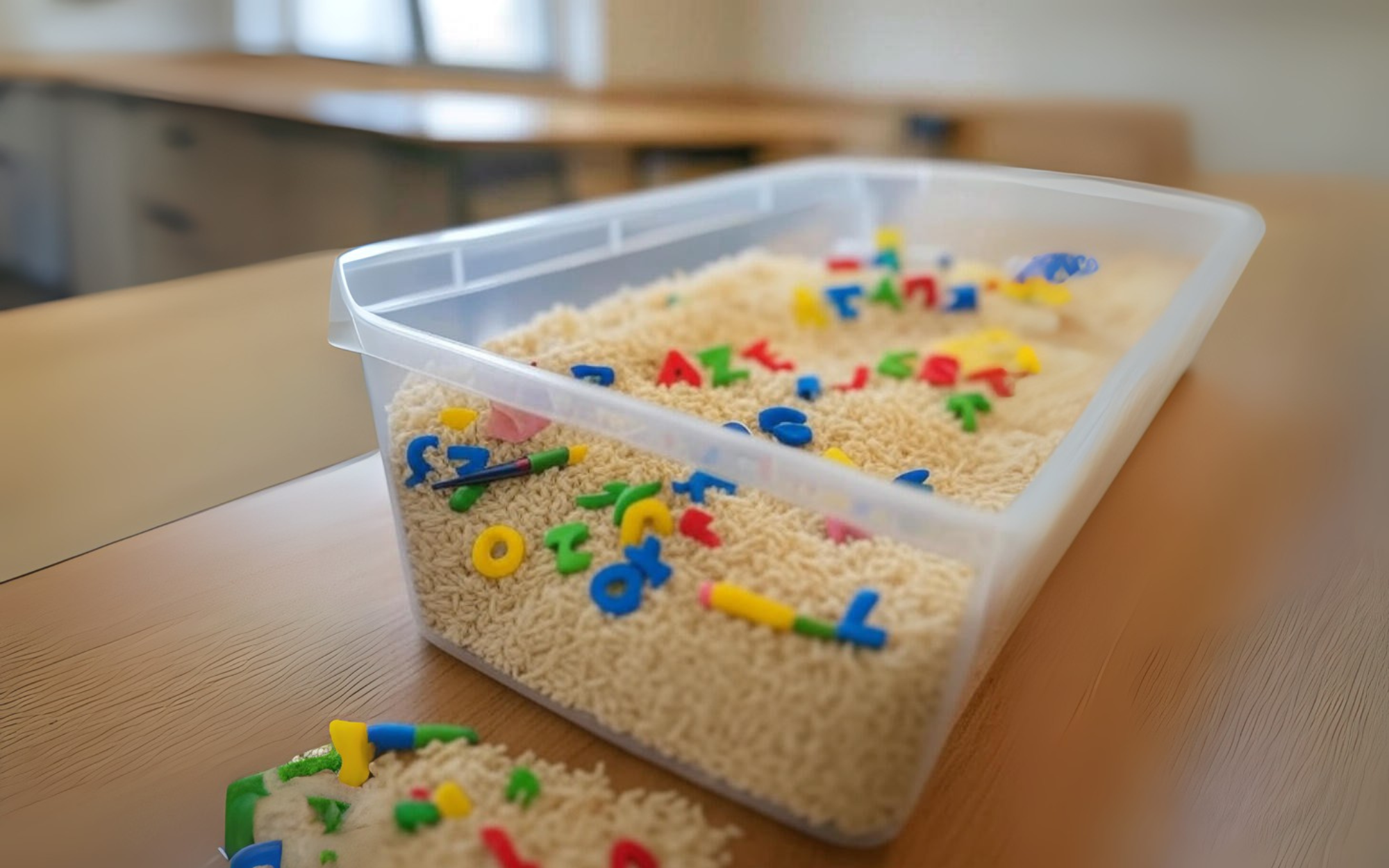 Alphabet Sensory Bin: A Fun & Educational Sensory Craft for Kids with Autism