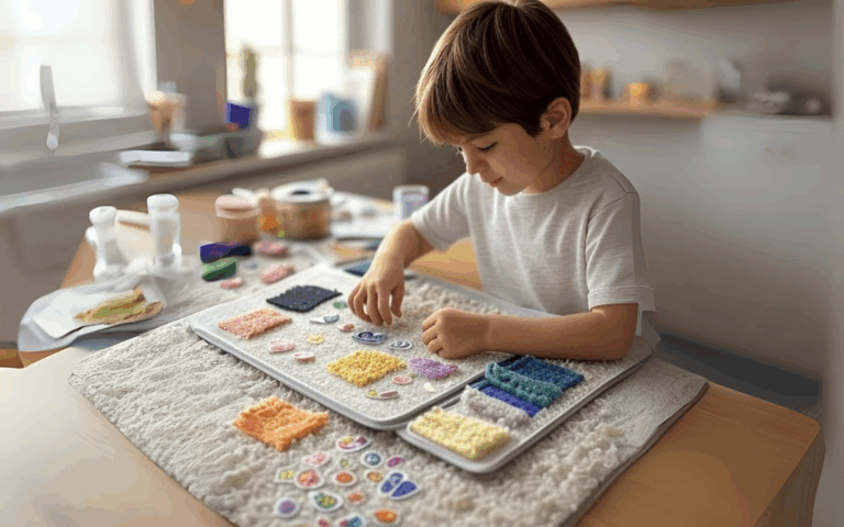 DIY Sensory Notebook Covers for autism support