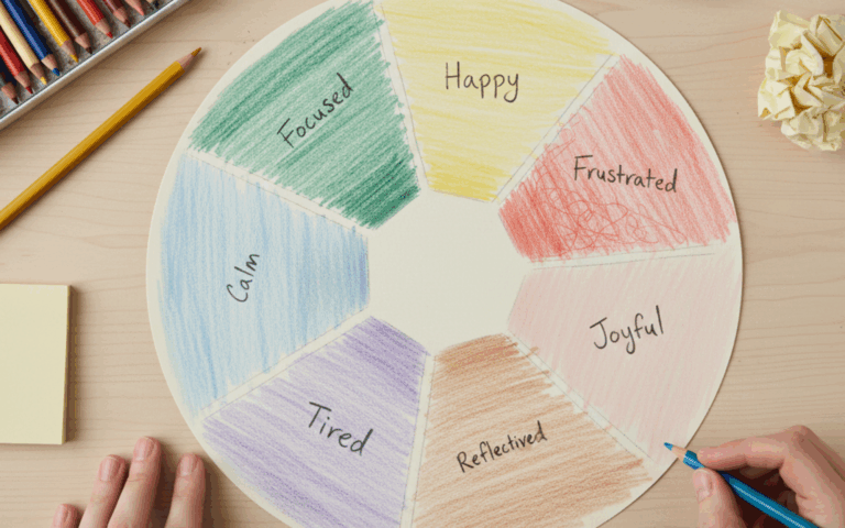 Mood Color Wheels: Supporting Emotional Awareness in ABA Therapy
