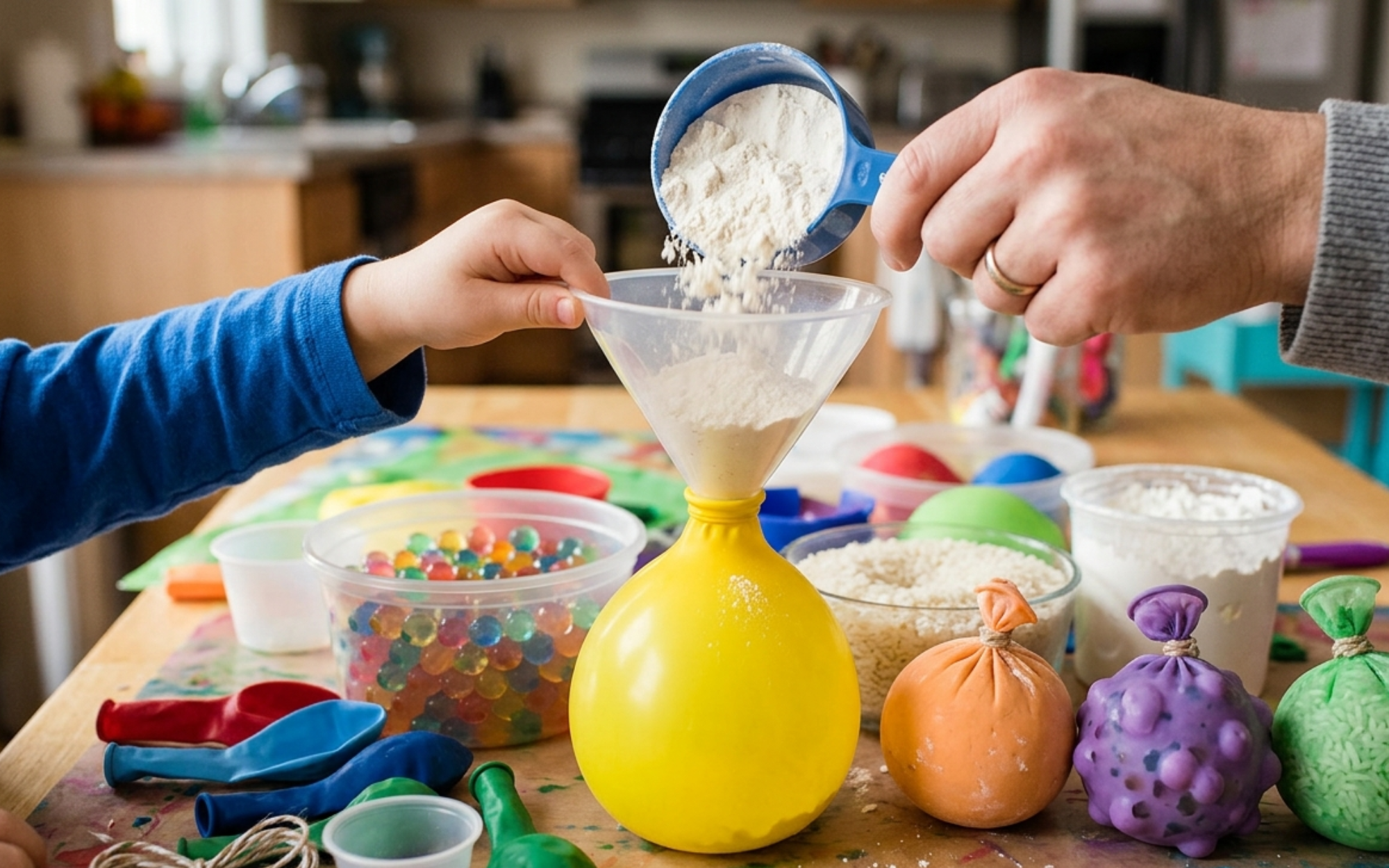 Textured Sensory Balloon Squish Balls For Autism support