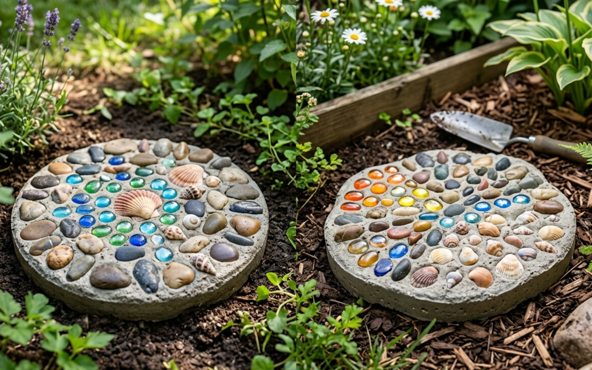 Textured Backyard Stepping Stones: A Fun Sensory Craft for Children with Autism