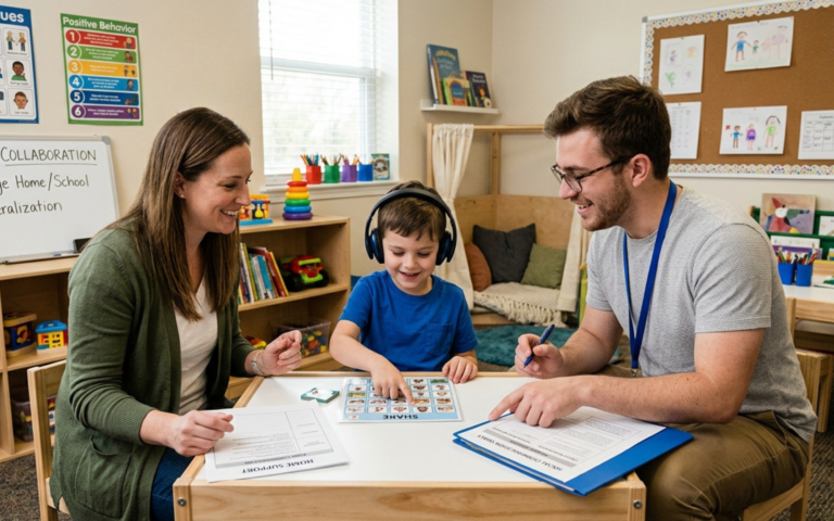 ABA for Social Communication: Bridging the Gap Between Home and School for Children with Autism